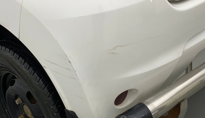 2018 Datsun Redi Go S 1.0 AMT, Petrol, Automatic, 27,219 km, Rear bumper - Minor scratches