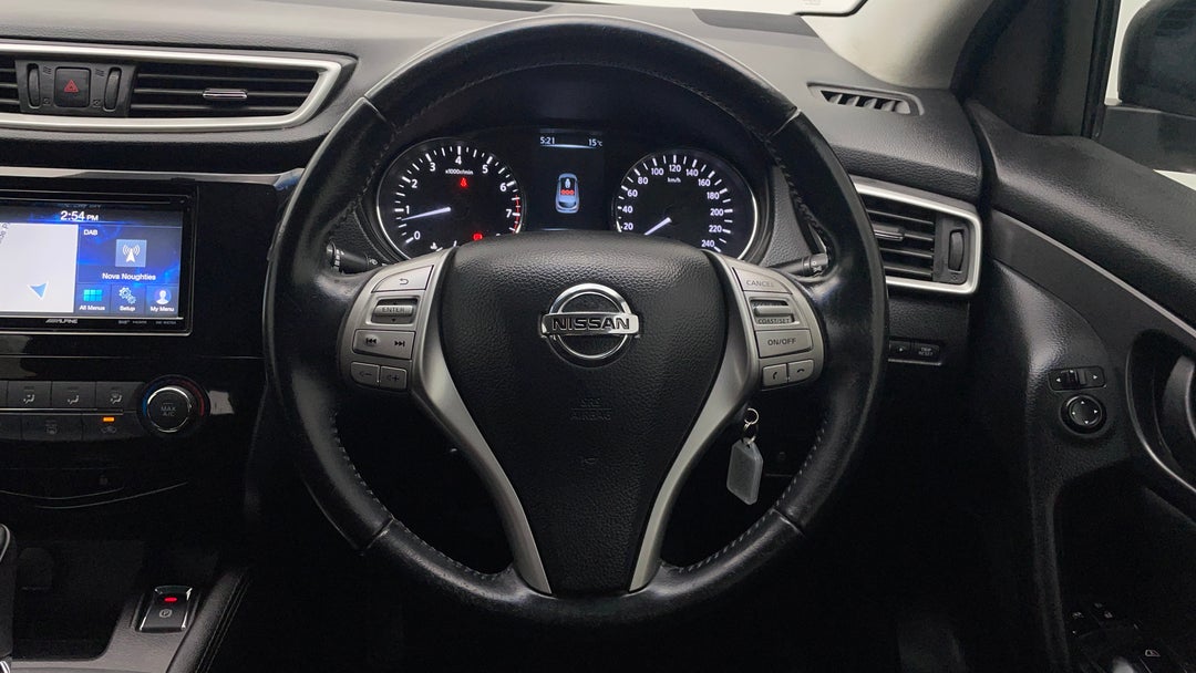 2015 Nissan Qashqai St, Automatic, 111164 km, Steering Wheel Close-up
