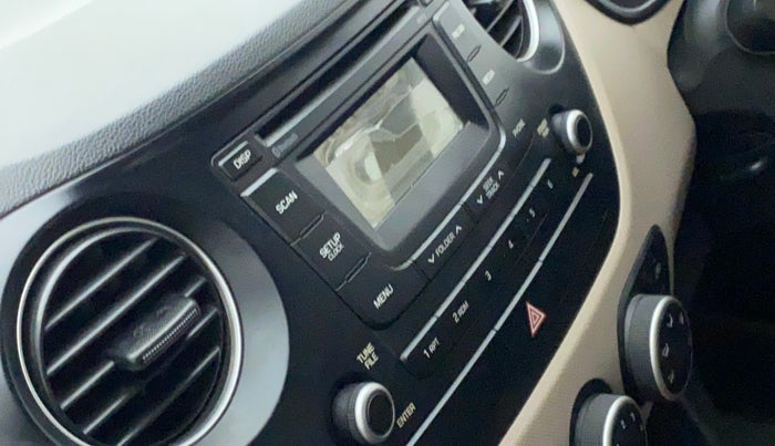 2015 Hyundai Grand i10 SPORTZ 1.2 KAPPA VTVT, Petrol, Manual, 8,612 km, Infotainment system - Display is damaged