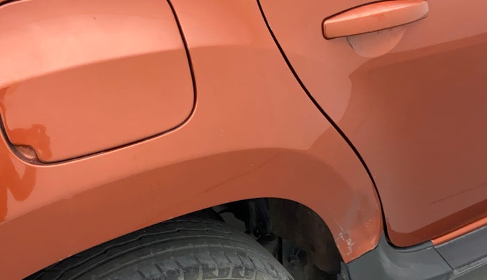 2016 Renault Duster RXL PETROL, Petrol, Manual, 25,166 km, Right quarter panel - Slightly dented