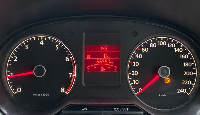 2013 Volkswagen Polo HIGHLINE1.2L PETROL, Petrol, Manual, 66,597 km, Odometer Image