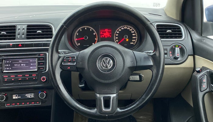 2013 Volkswagen Polo HIGHLINE1.2L PETROL, Petrol, Manual, 66,597 km, Steering Wheel Close Up