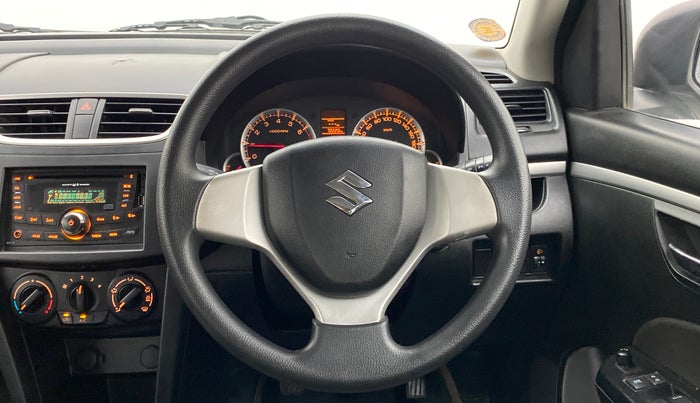 2012 Maruti Swift VXI D, Petrol, Manual, 70,267 km, Steering Wheel Close Up