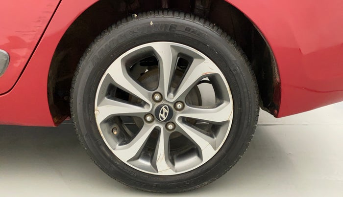 2014 Hyundai Xcent SX 1.2 (O), Petrol, Manual, 72,826 km, Left Rear Wheel