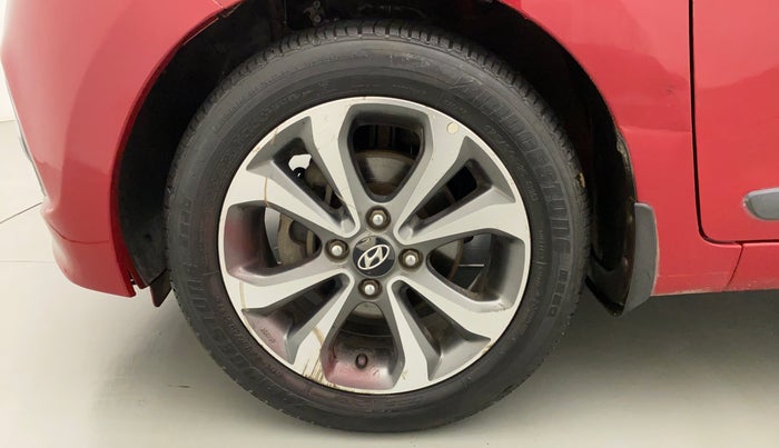 2014 Hyundai Xcent SX 1.2 (O), Petrol, Manual, 72,826 km, Left Front Wheel