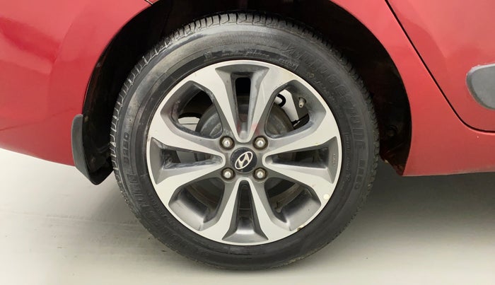 2014 Hyundai Xcent SX 1.2 (O), Petrol, Manual, 72,826 km, Right Rear Wheel