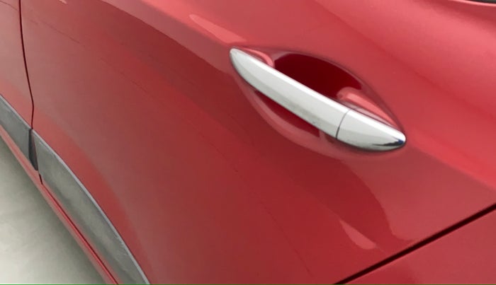 2014 Hyundai Xcent SX 1.2 (O), Petrol, Manual, 72,826 km, Rear left door - Minor scratches
