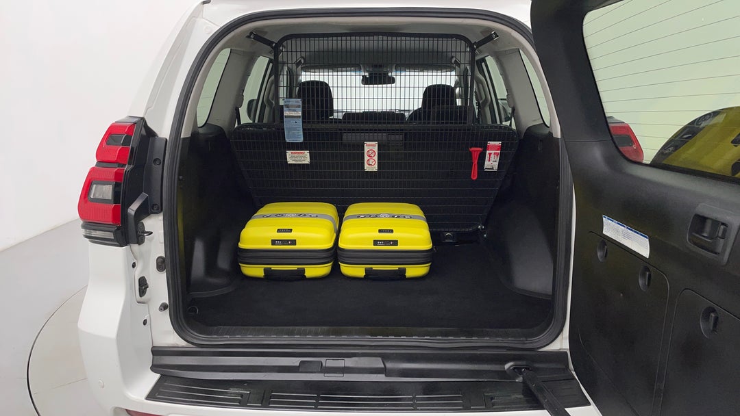 Boot Inside View with Luggage