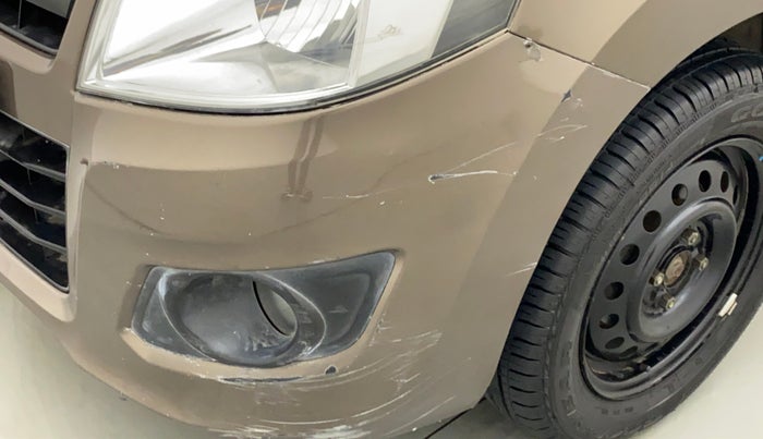 2013 Maruti Wagon R 1.0 VXI, Petrol, Manual, 78,410 km, Front bumper - Repaired