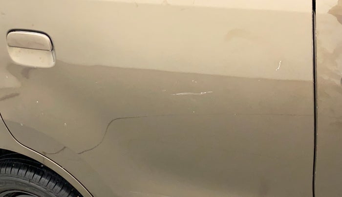 2013 Maruti Wagon R 1.0 VXI, Petrol, Manual, 78,410 km, Right rear door - Minor scratches
