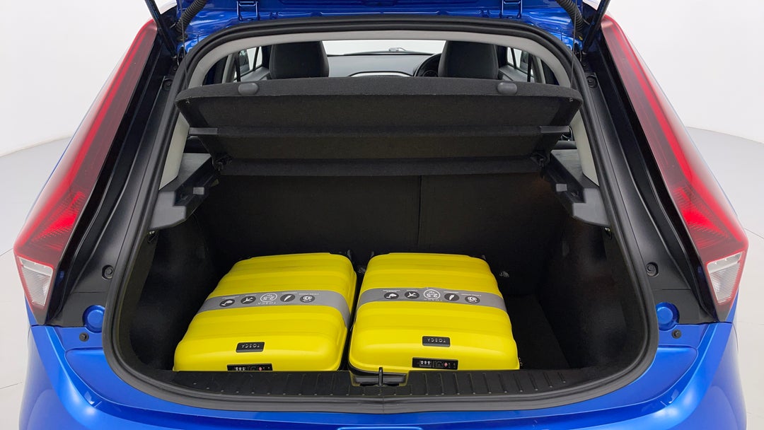 Boot Inside View with Luggage