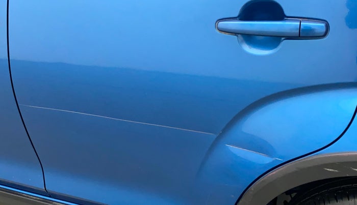2017 Maruti IGNIS ALPHA 1.2, Petrol, Manual, 9,665 km, Rear left door - Minor scratches