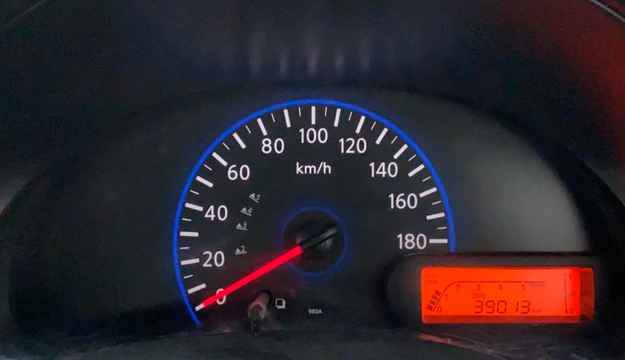 2018 Datsun Go T, Petrol, Manual, 39,013 km, Odometer Image