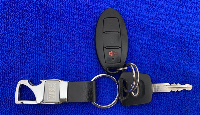 2018 Datsun Go T, Petrol, Manual, 39,013 km, Key Close Up