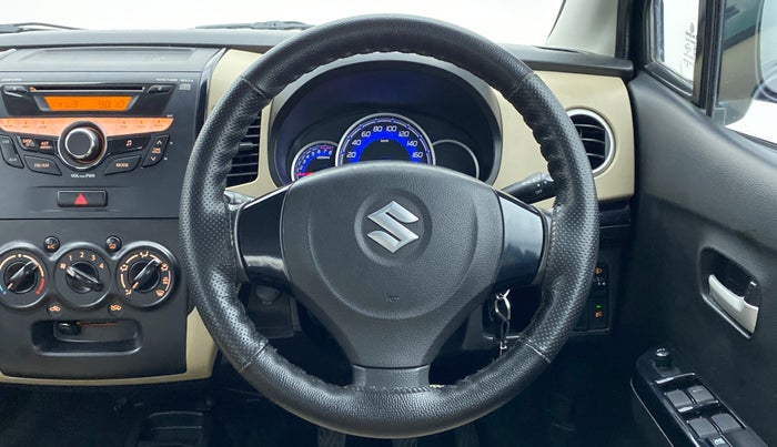 2018 Maruti Wagon R 1.0 VXI, Petrol, Manual, 23,020 km, Steering Wheel Close Up