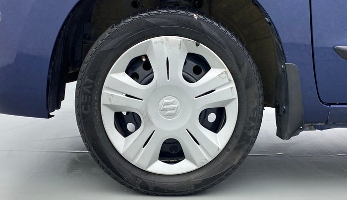 2018 Maruti Wagon R 1.0 VXI, Petrol, Manual, 23,020 km, Left Front Wheel