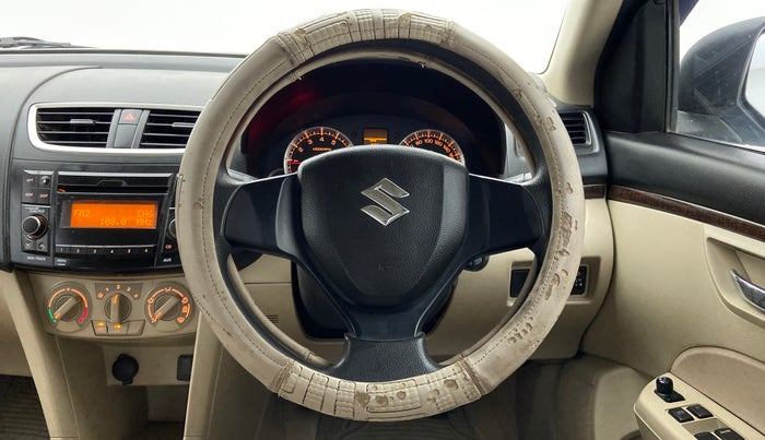 2016 Maruti Swift Dzire VXI, Petrol, Manual, 36,678 km, Steering Wheel Close Up