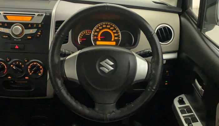 2013 Maruti Wagon R 1.0 VXI, Petrol, Manual, 12,803 km, Steering Wheel Close Up