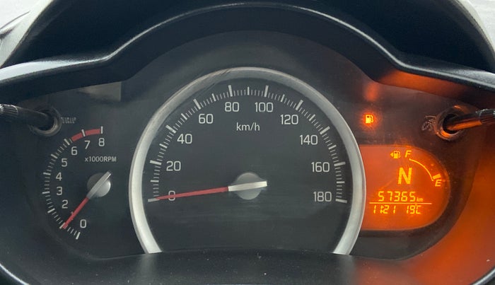 2014 Maruti Celerio VXI AGS, Petrol, Automatic, 58,106 km, Odometer View
