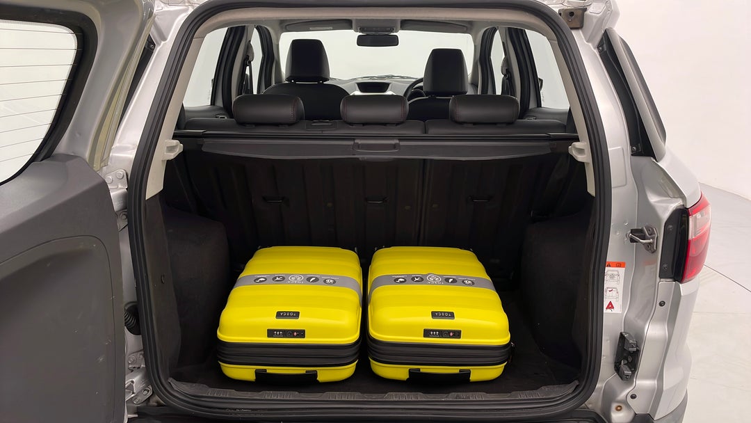 Boot Inside View with Luggage