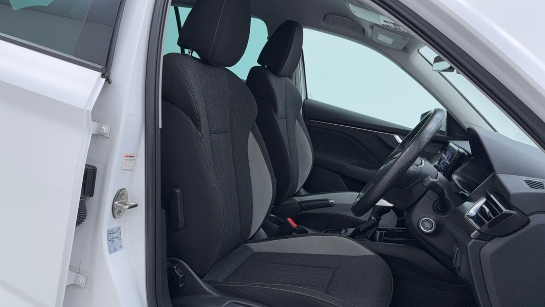 Right Side Front Door Cabin View