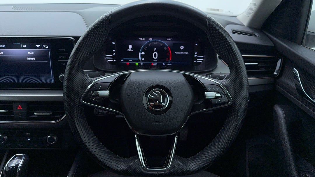 Steering Wheel Close-up