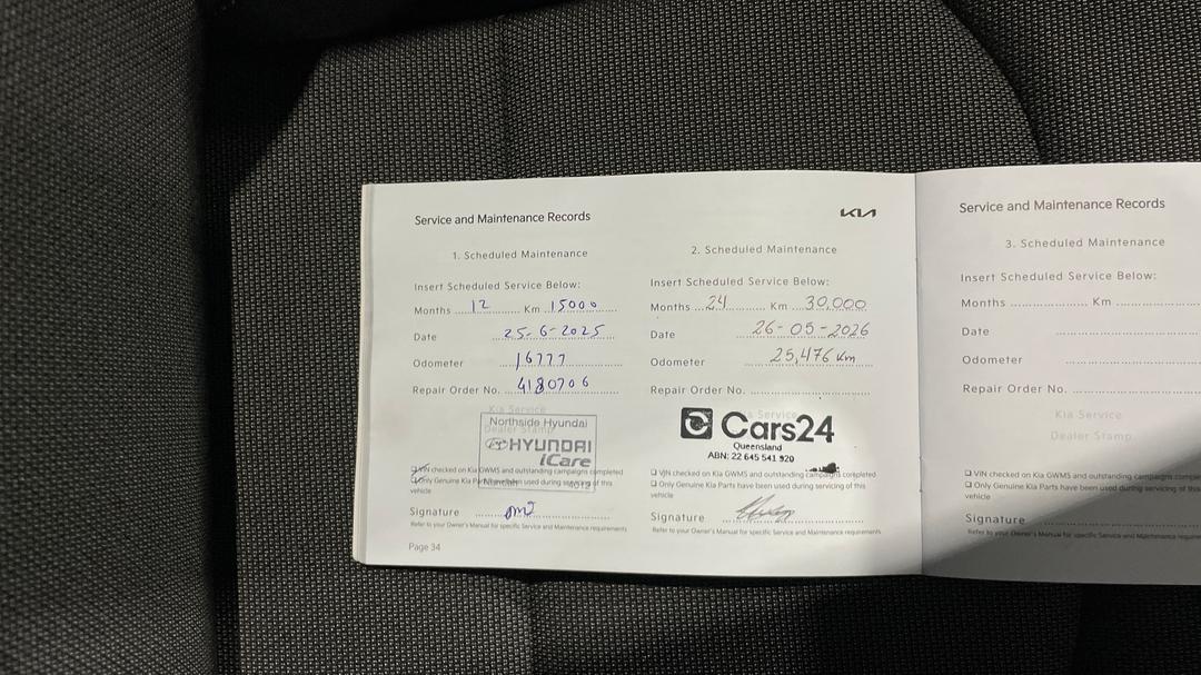 2023 Kia Cerato S Safety Pack, Automatic, 25182 km, Service History