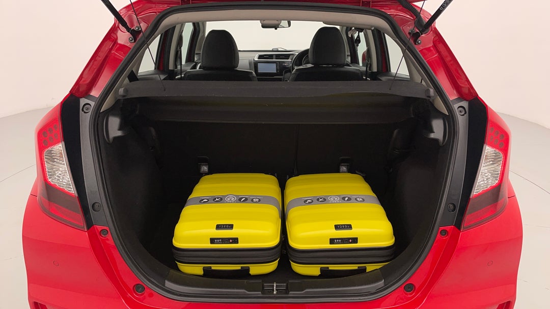 Boot Inside View with Luggage