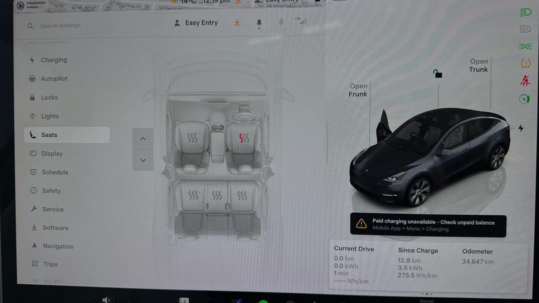 2023 Tesla Model Y Rear-wheel Drive, Automatic, 34647 km, Ventilated Seats