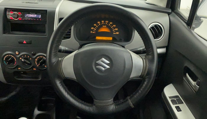 2011 Maruti Wagon R 1.0 LXI, Petrol, Manual, 45,163 km, Steering Wheel Close Up