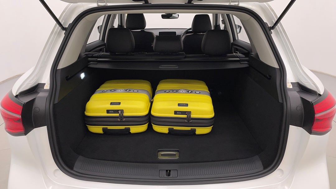 Boot Inside View with Luggage