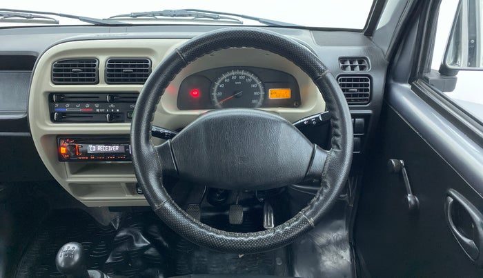 2018 Maruti Eeco 5 STR WITH AC PLUSHTR, Petrol, Manual, 58,763 km, Steering Wheel Close-up