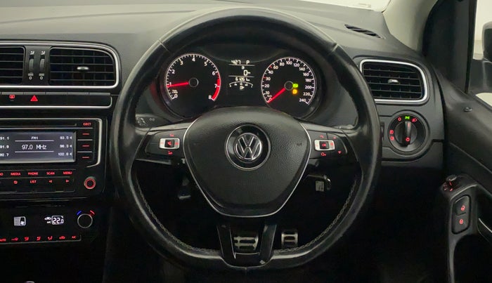 2015 Volkswagen Polo GT TSI AT, Petrol, Automatic, 61,317 km, Steering Wheel Close Up