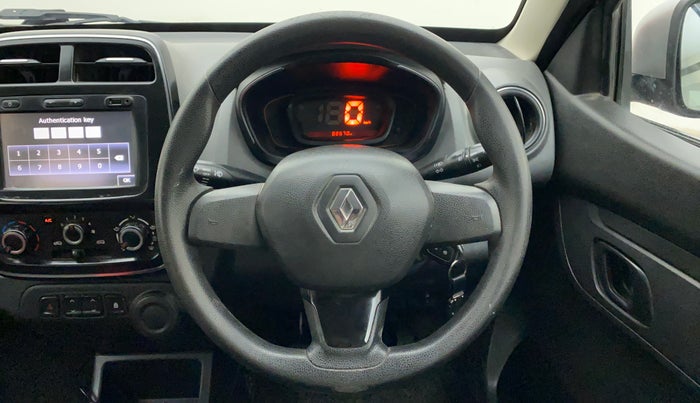 2018 Renault Kwid RXT 1.0, Petrol, Manual, 88,670 km, Steering Wheel Close Up