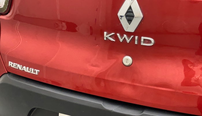 2018 Renault Kwid RXT 1.0, Petrol, Manual, 88,670 km, Dicky (Boot door) - Minor scratches