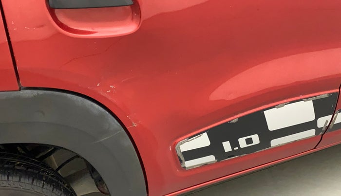 2018 Renault Kwid RXT 1.0, Petrol, Manual, 88,670 km, Right rear door - Minor scratches