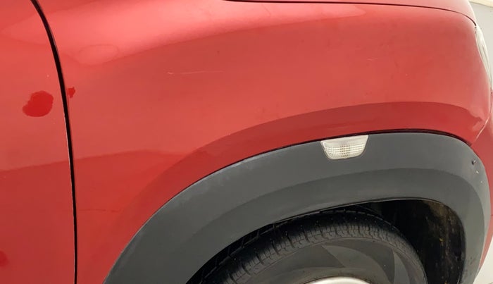 2018 Renault Kwid RXT 1.0, Petrol, Manual, 88,670 km, Right fender - Paint has minor damage