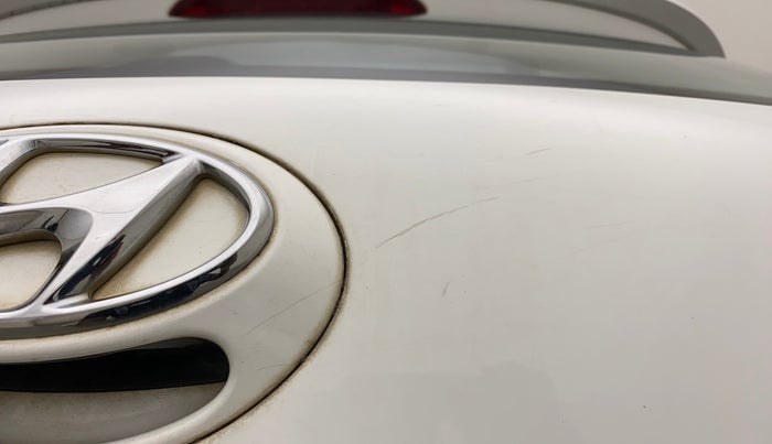 2019 Hyundai Grand i10 SPORTZ 1.2 KAPPA VTVT, Petrol, Manual, 86,588 km, Dicky (Boot door) - Minor scratches