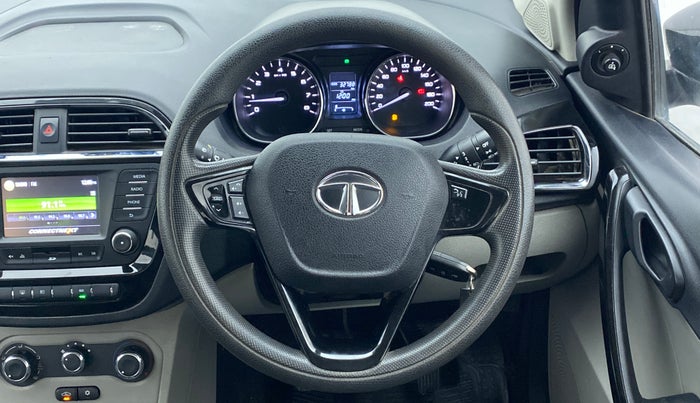 2019 Tata Tiago XZ 1.2 REVOTRON, Petrol, Manual, 32,859 km, Steering Wheel Close Up