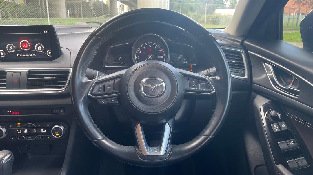2018 Mazda 3 Sp25 Gt, Automatic, 113513 km, Steering Wheel Close-up