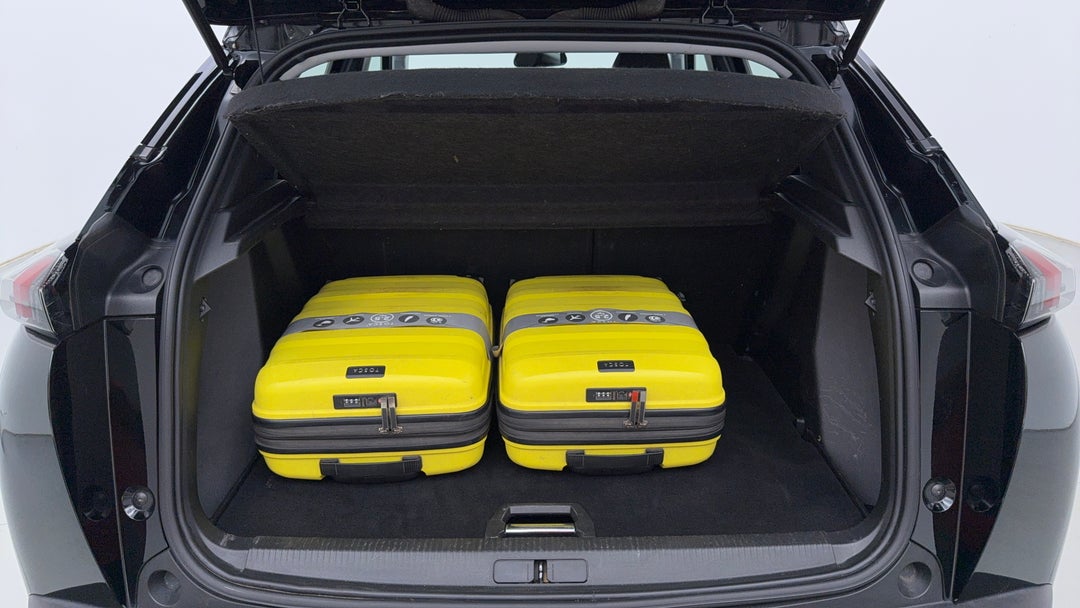 Boot Inside View with Luggage