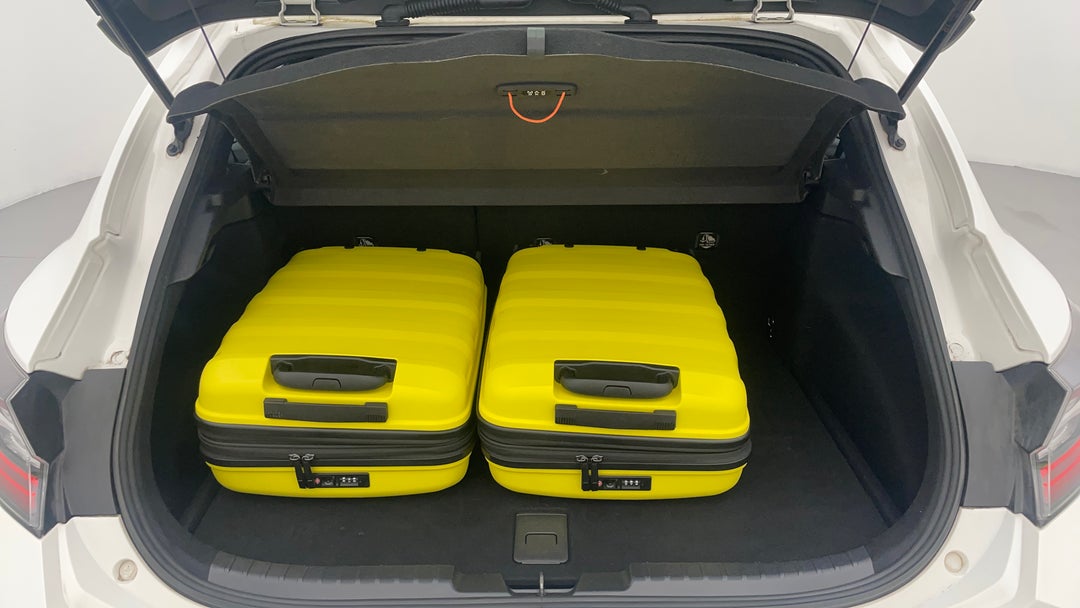 Boot Inside View with Luggage