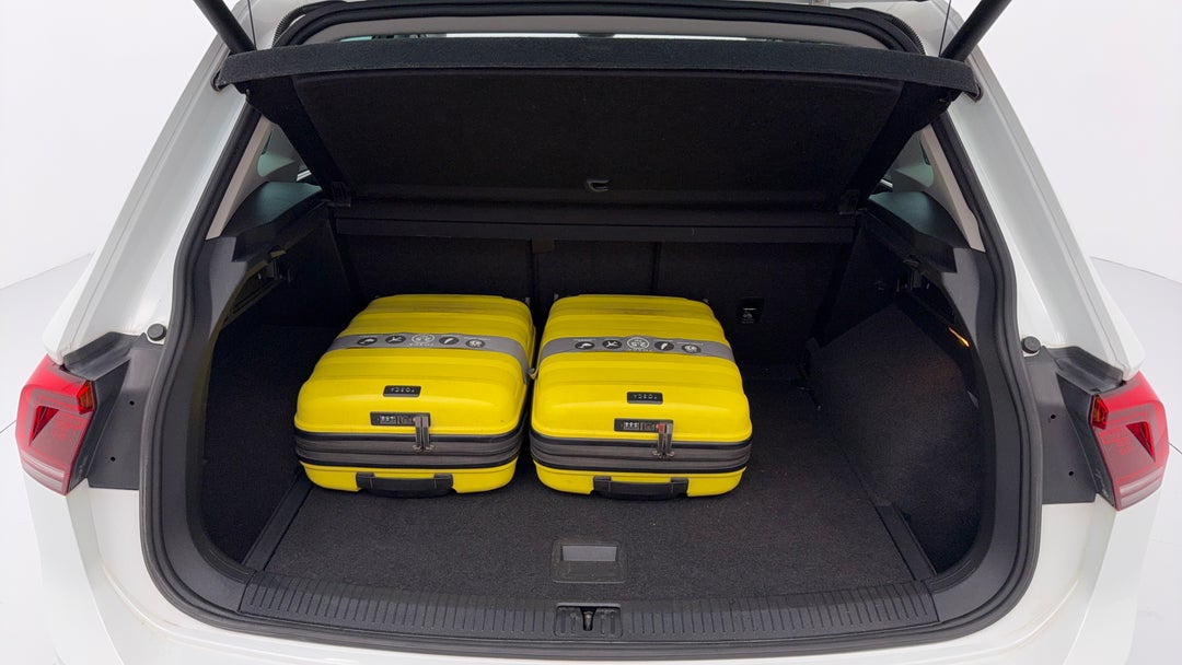 Boot Inside View with Luggage