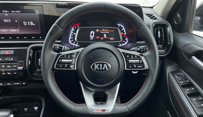 2020 KIA SONET GTX PLUS DCT 1.0, Petrol, Automatic, 10,088 km, Steering Wheel Close Up