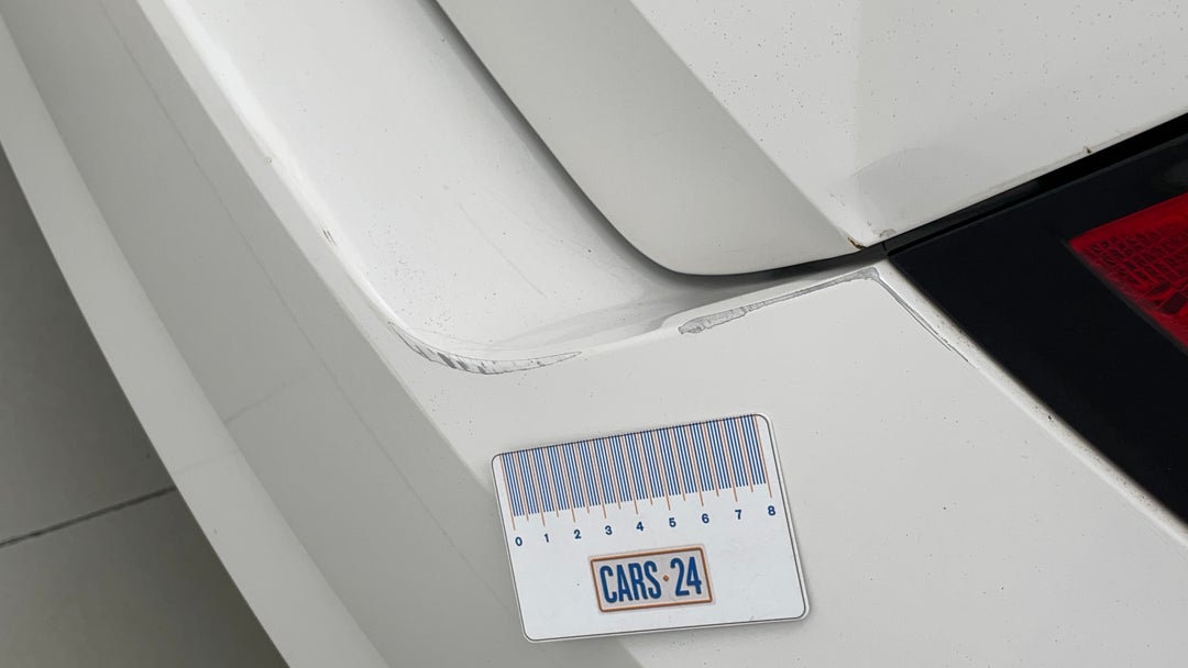 Bumper Rear Scratch