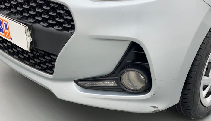 2019 Hyundai Grand i10 SPORTZ 1.2 KAPPA VTVT, Petrol, Manual, 11,609 km, Front bumper - Minor scratches