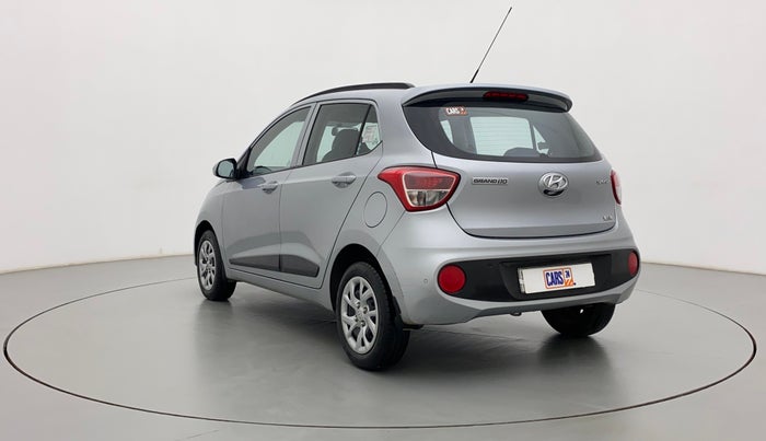 2019 Hyundai Grand i10 SPORTZ 1.2 KAPPA VTVT, Petrol, Manual, 11,686 km, Left Back Diagonal