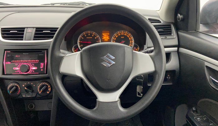 2014 Maruti Swift VXI D, Petrol, Manual, 1,06,617 km, Steering Wheel