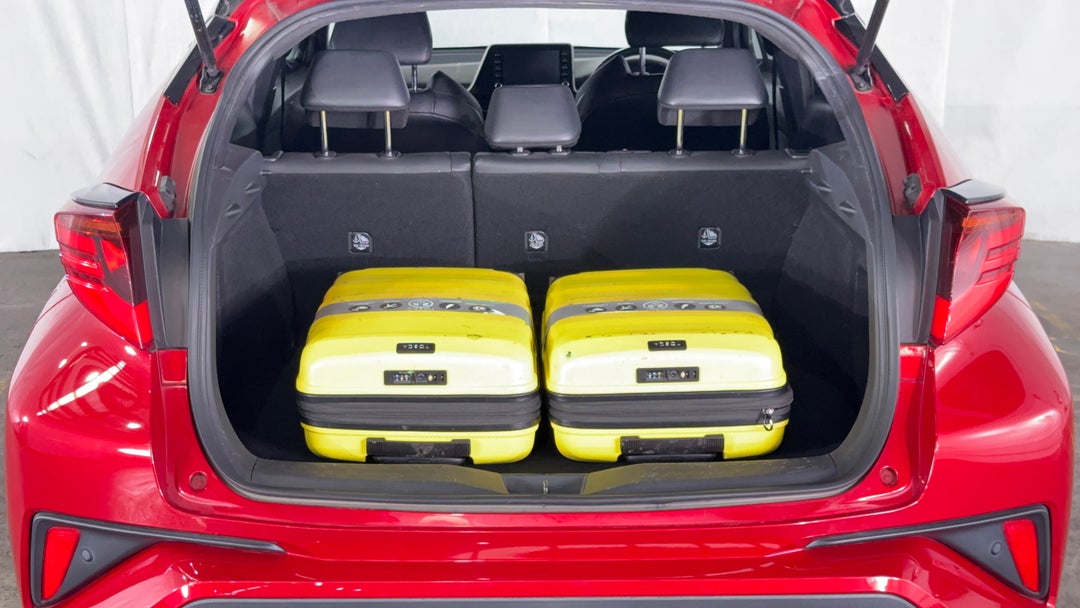 Boot Inside View with Luggage