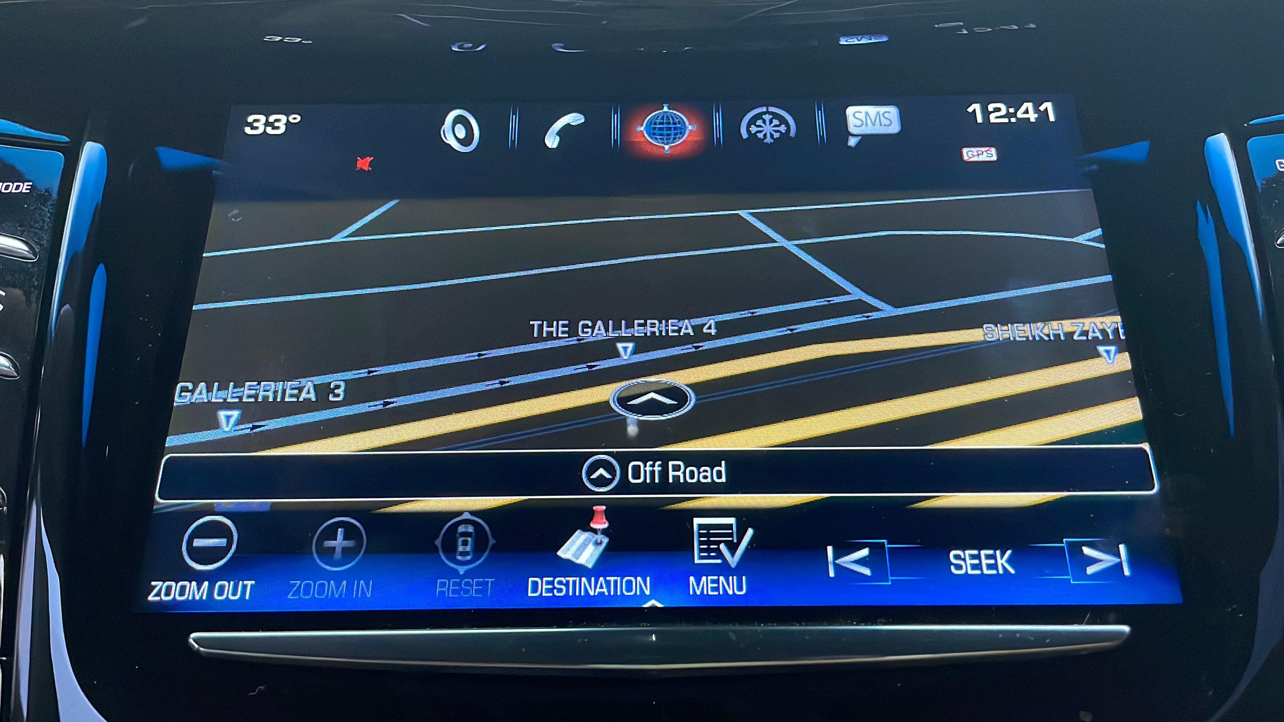 Cadillac Escalade-Navigation System